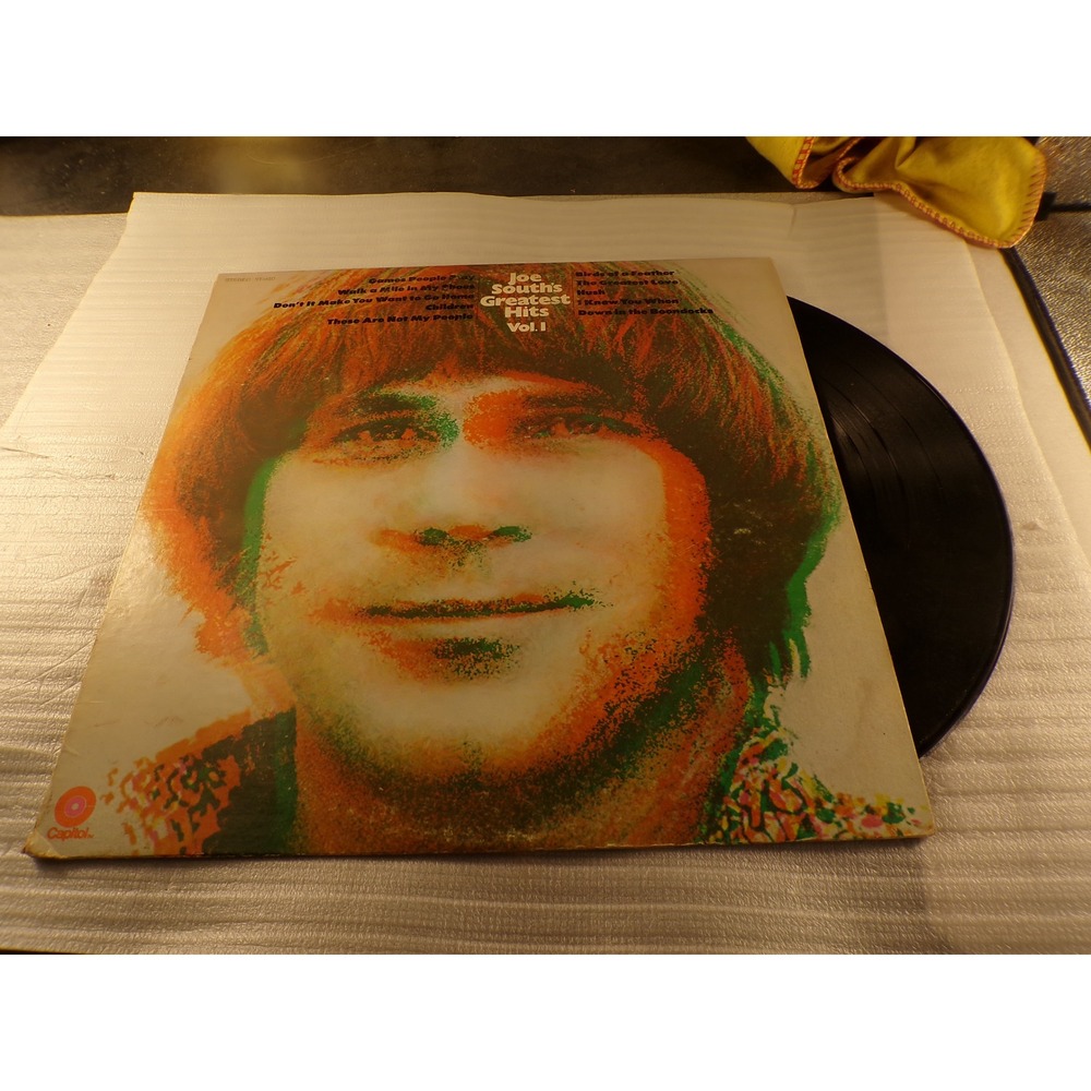 Joe South Greatest Hits Vol 1 Vinyl LP ST-450 Capitol Records 1970 Stereo